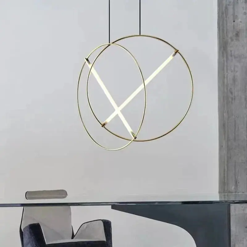 Suspension LED moderne et design - Luminaire décoratif rond