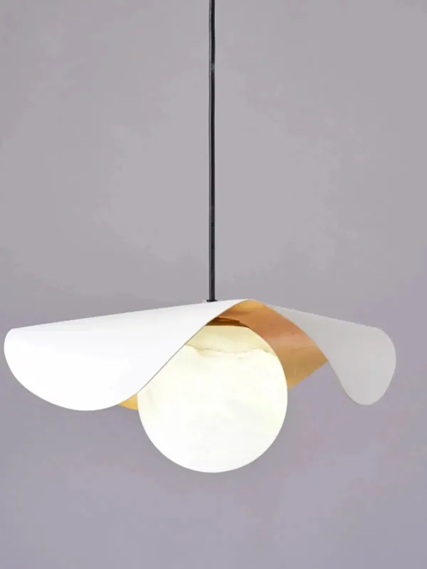 Lustre en marbre LED postmoderne pour une décoration de luxe