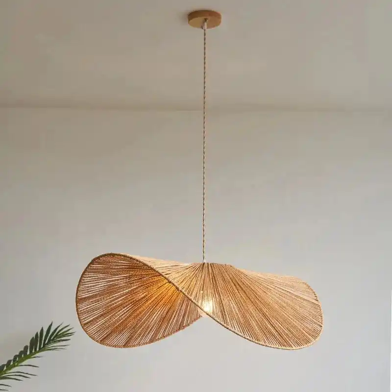 Suspension design en bambou - artisanat exquis