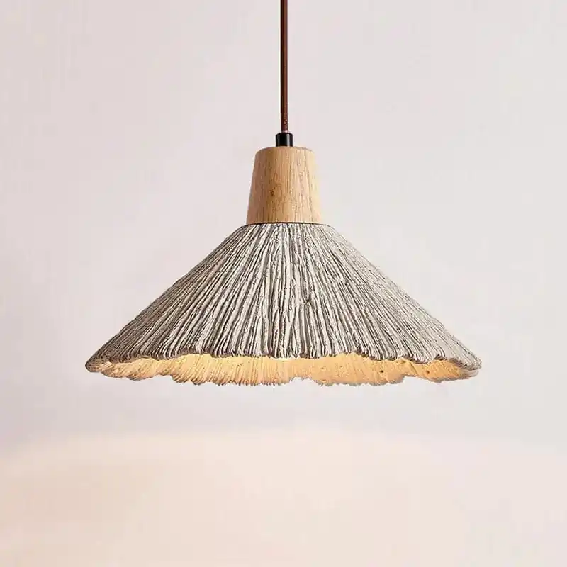 Suspension Nordique Design en Micro Ciment pour Restaurant