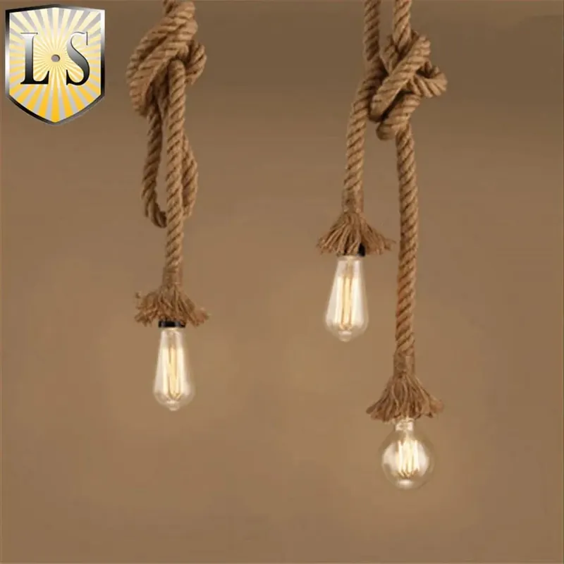 Suspension Vintage Hempen Rope