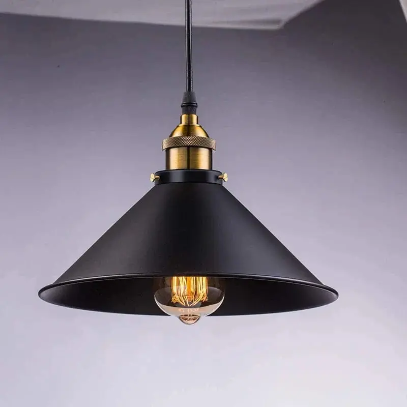 Suspension Loft Vintage Lustre Rétro Industriel - Eclairage Domestique Edenison - Salon