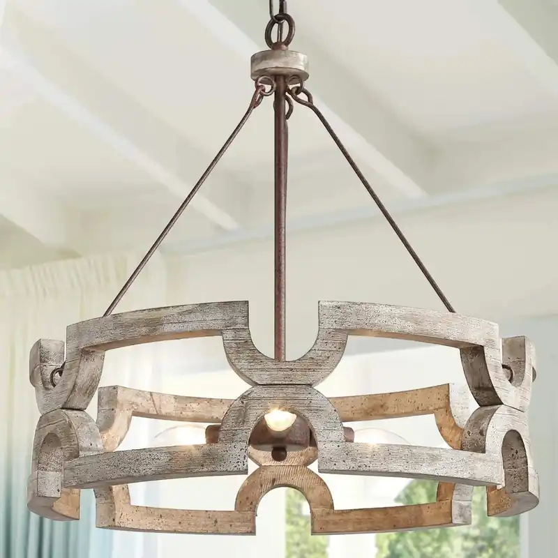 Lustre Vintage - Collection Bois & Ferme