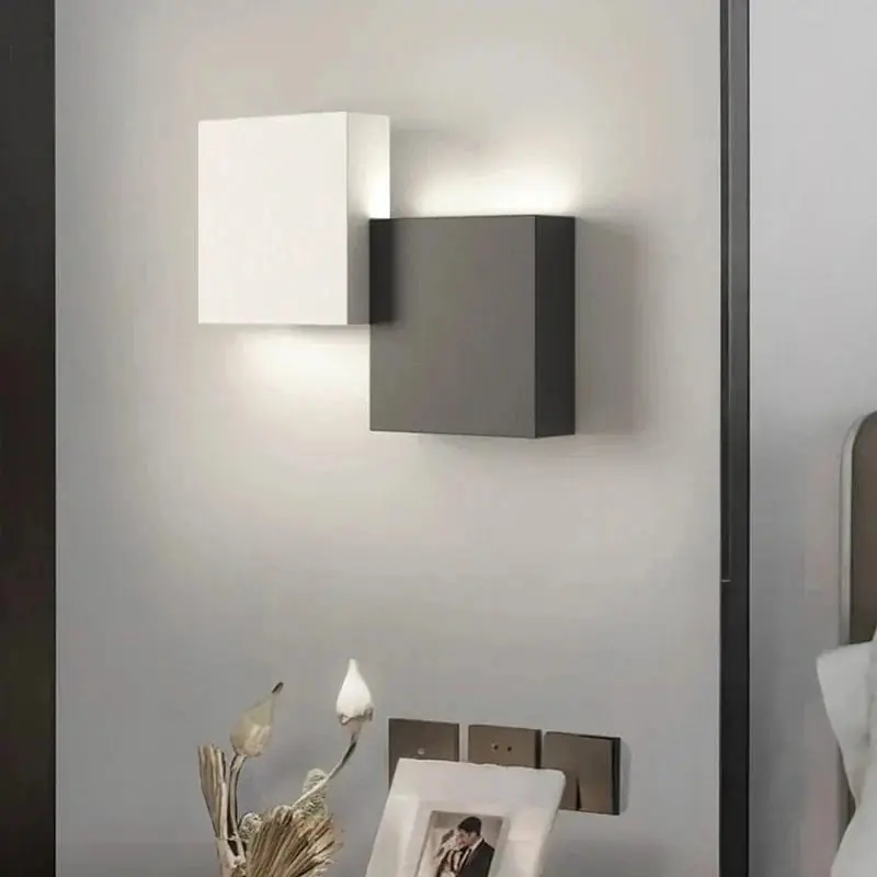 Applique murale de chevet minimaliste moderne pour chambre à coucher