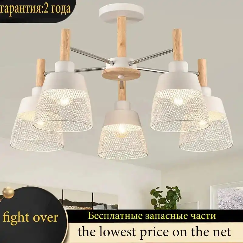 Suspension en bois pour plafond - Le style scandinave pour chambre, restaurant et hôtel