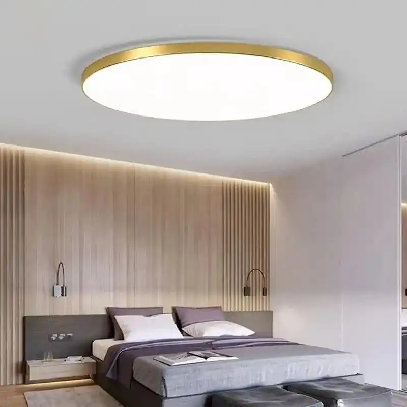 Plafonnier LED design moderne pour chambre, cuisine et salle de bain