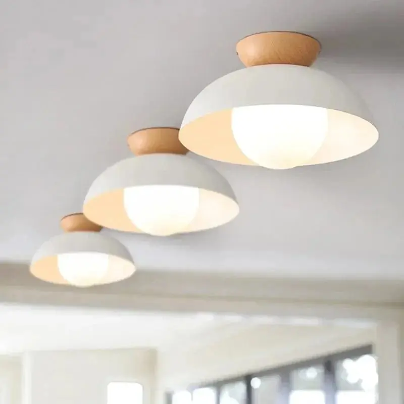 Luminaire nordique en bois pour la décoration d'intérieur