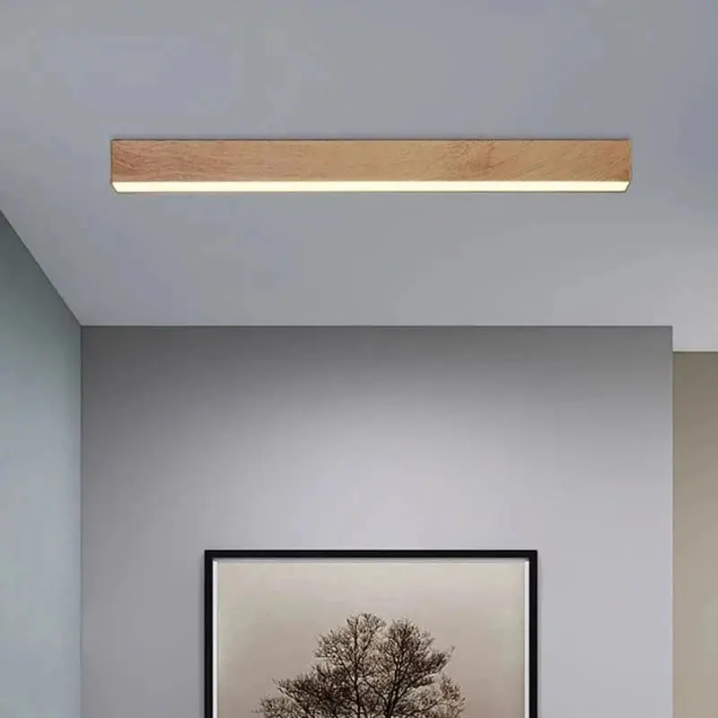 Plafonniers LED nordiques en bois : une touche de lumière pour votre intérieur