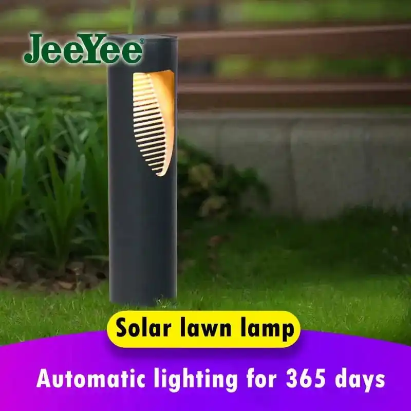 Luminaire de jardin LED solaire IP65 : Éclairage extérieur moderne pour pelouse