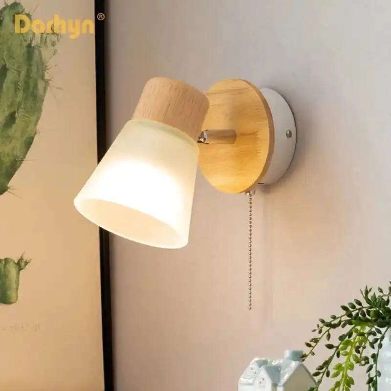 Applique murale LED nordique en résine pour décoration moderne de chambre, salon et cuisine