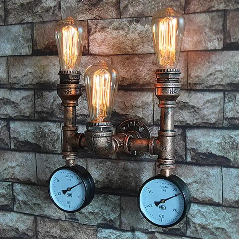 Appliques murales industrielle Vintage