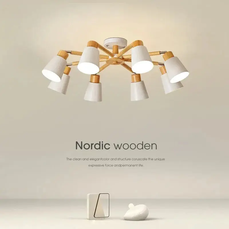 Lustre créatif journal: plafonnier pour un salon moderne