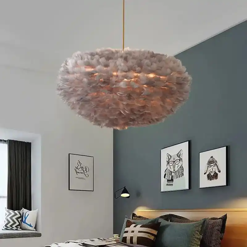 Plume de lumière LED
