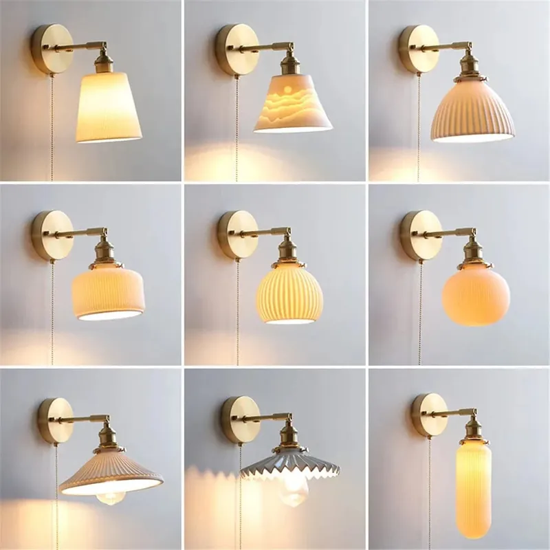 Applique murale LED en céramique Premium