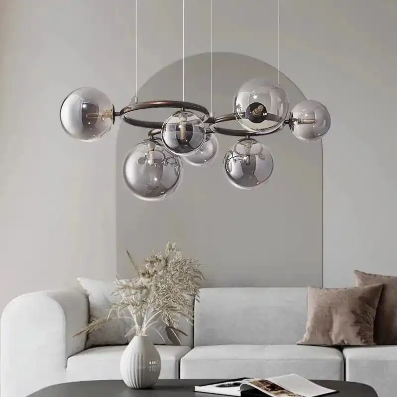 Lustres de décoration nordique pour la salle à manger : Lampes suspendues élégantes