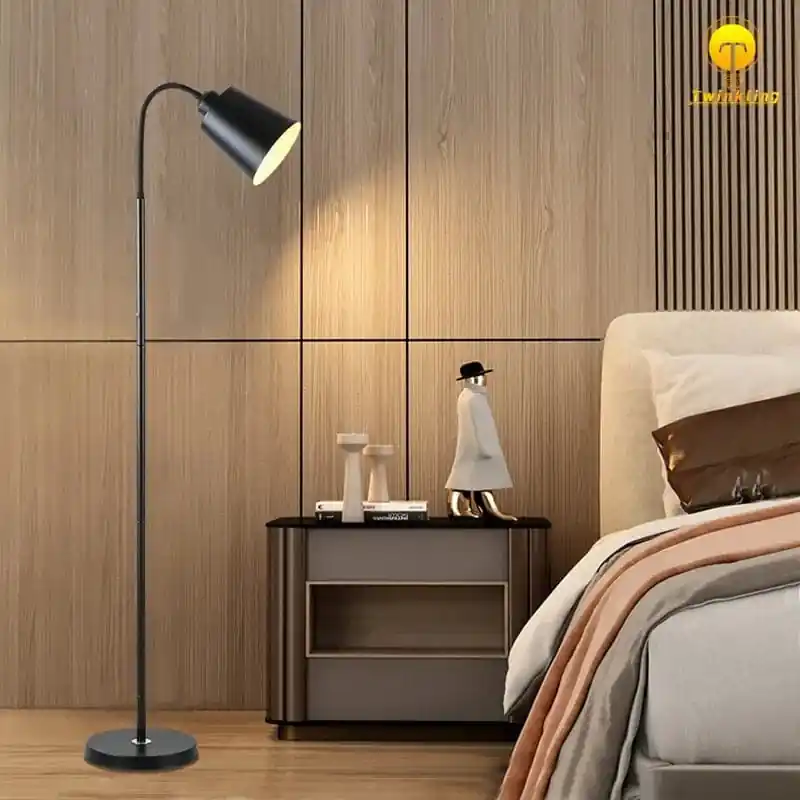 Lampadaire Nordik™ minimaliste réglable LED pour chambre salon bureau d'étude décor à la maison canapé lumière