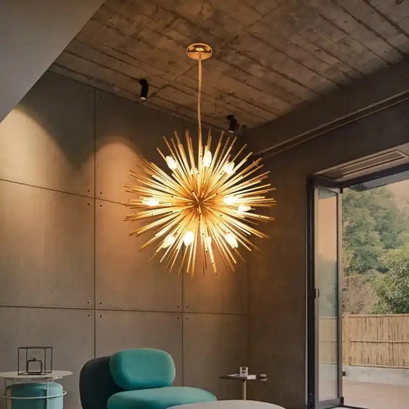Lampes LED Postmodern Spark Ball: Luminaires Scandinaves à la Mode