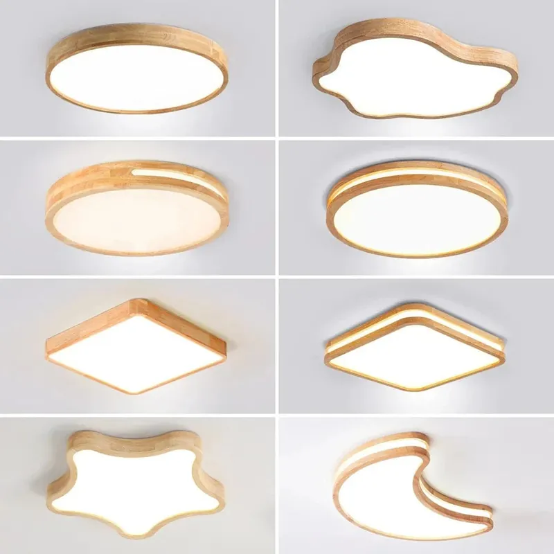 Plafonnier LED nordique à montage en Surface - Éclairez votre intérieur de façon moderne.