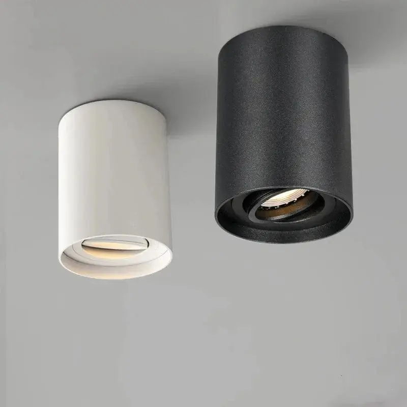 Plafonnier Surface avec ampoule GU10 9W 12W 15W