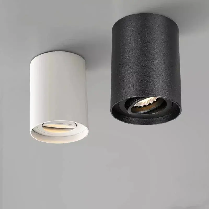 Plafonnier Surface avec ampoule GU10 9W 12W 15W