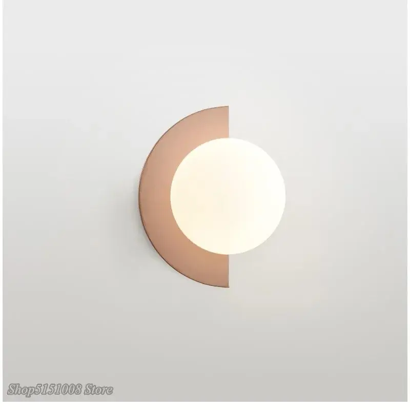 Applique murale nordique moderne de luxe pour décoration intérieure