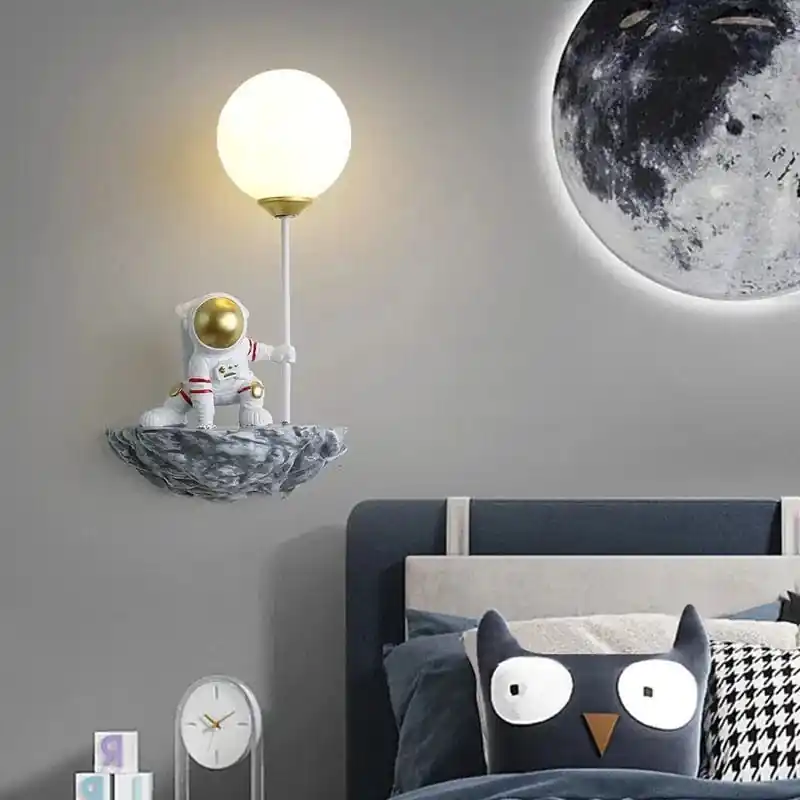 Applique murale en résine pour une chambre d'enfant enchantée