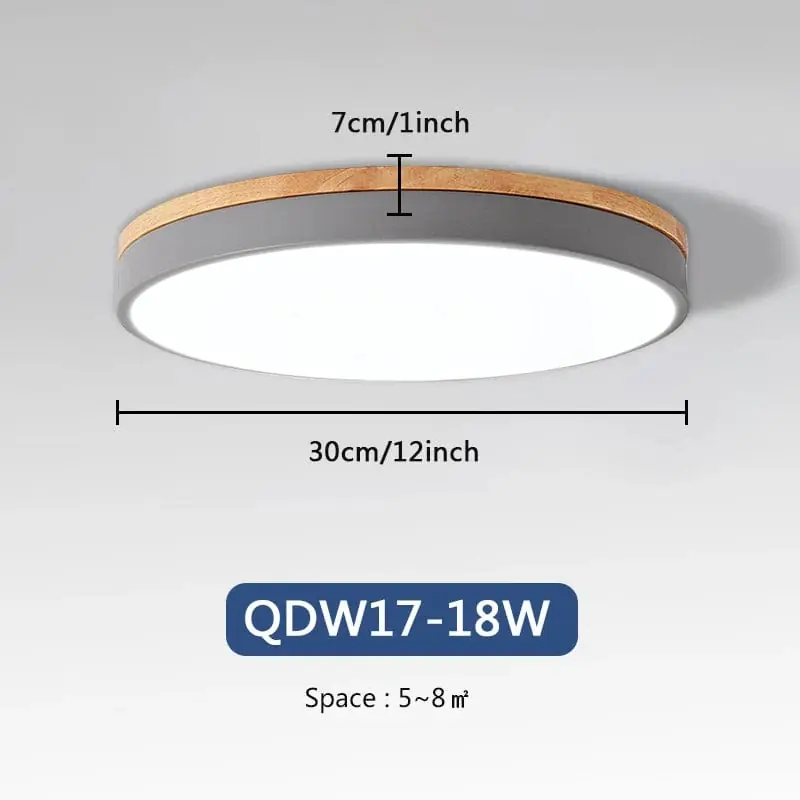 Plafond moderne : Lampe LED nordique pour salon et chambre