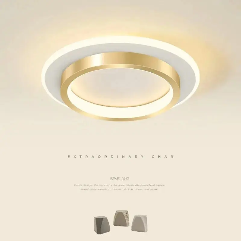 Plafonnier LED Moderne pour Couloir, Escaliers, Balcon, Chambre, Salle De Bains et Foyer