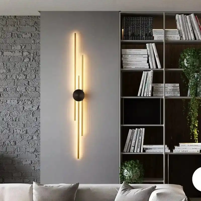 Applique murale LED longue et moderne