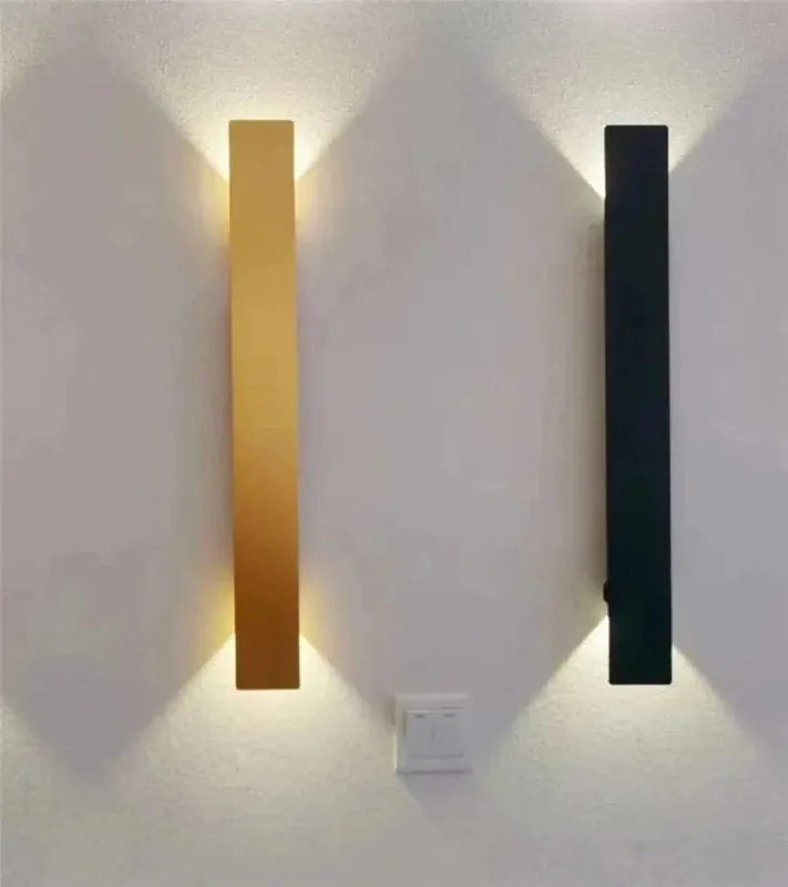Applique murale LED moderne en aluminium 6W\\/18W\\/24W - Design Premium