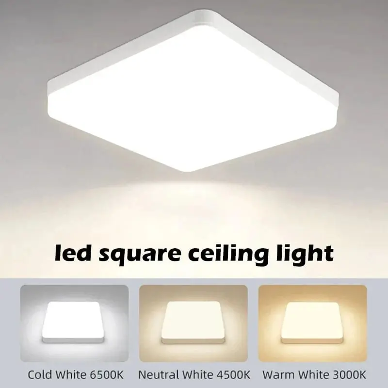 Plafonnier LED Carré Deluxe