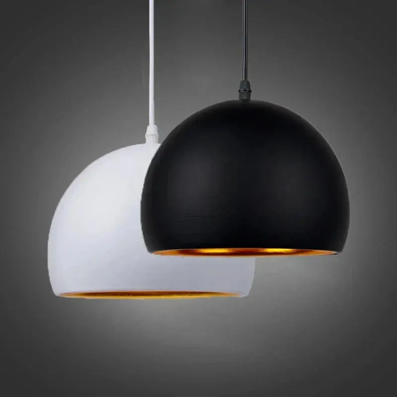 Suspension luminaire boule pour café et restaurant