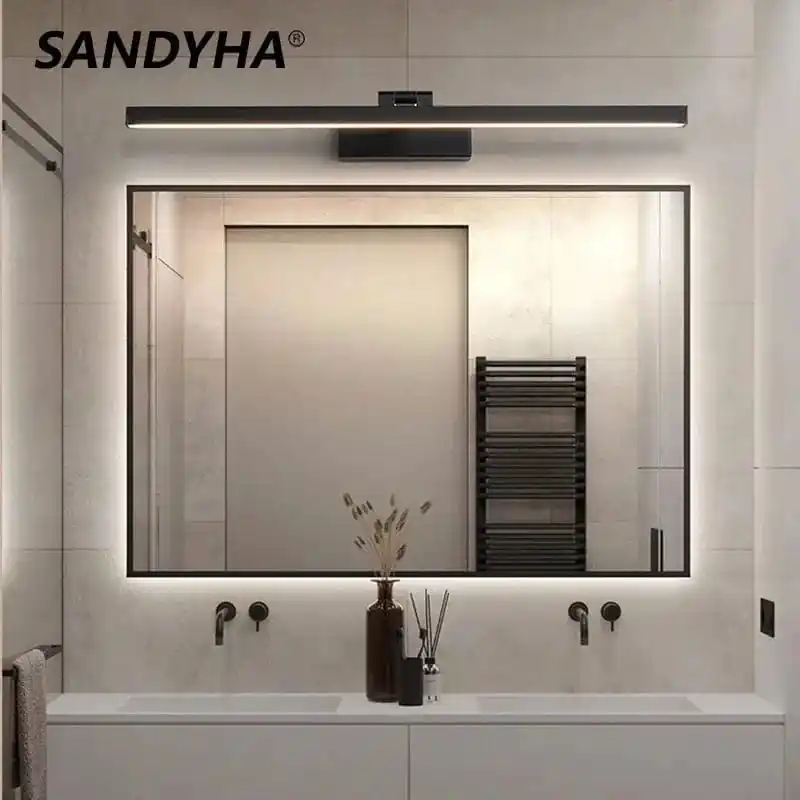 Lumières LED de Salle de Bain Antibuée Style Nordique