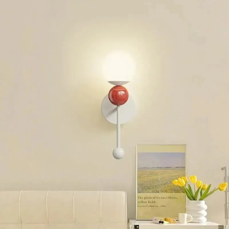 Applique murale LED en bois - Design nordique moderne