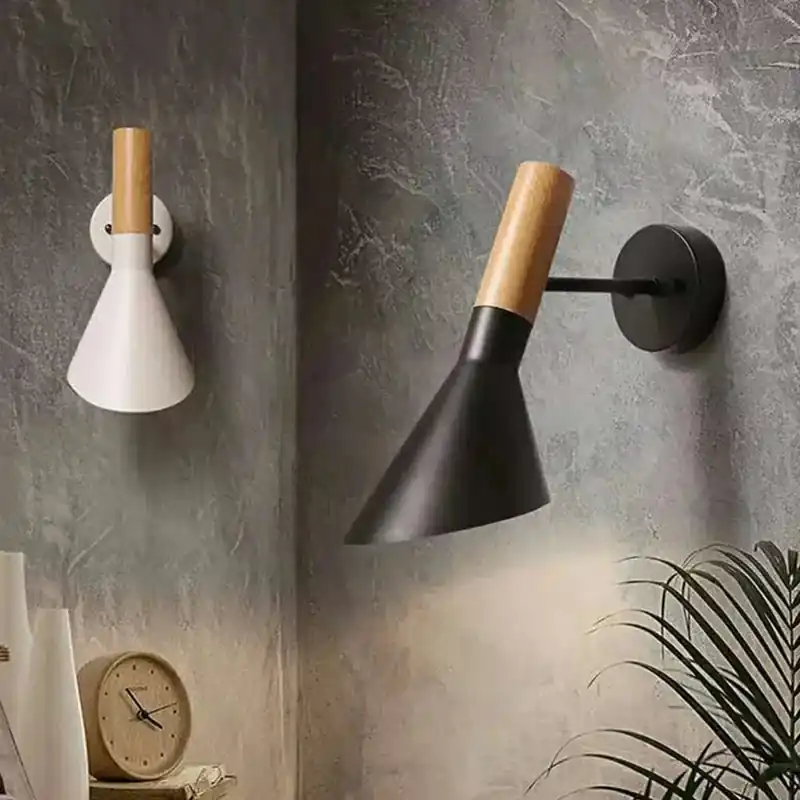 Applique murale nordique en bois - Élégance Scandinave