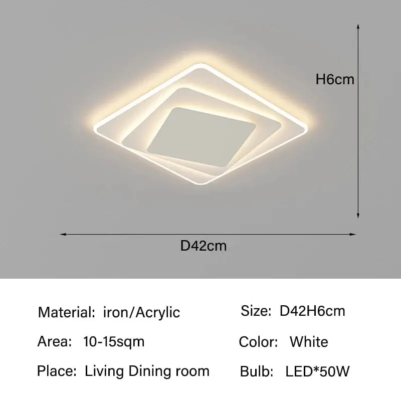 Plafonniers LED modernes pour illuminer votre intérieur