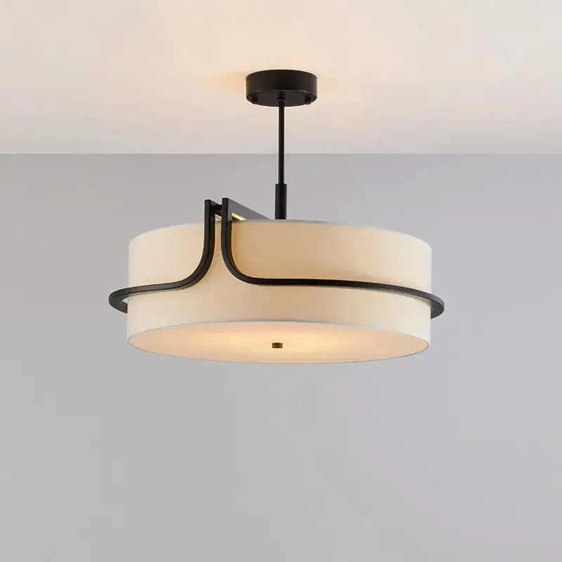 Lustre en fer de Style chinois moderne – Personnalité créative