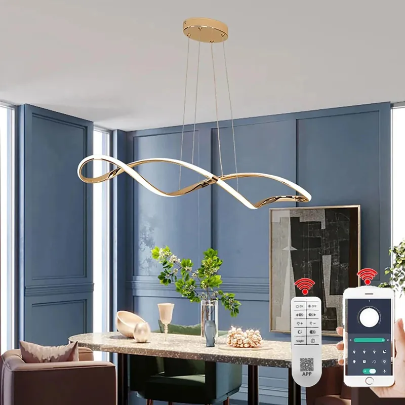 Plafonnier LED Suspendu au Design Moderne - LuminaVita