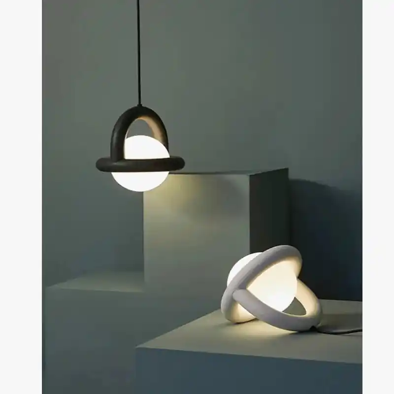 Lustre design Jupiter boule pour chambre ou café