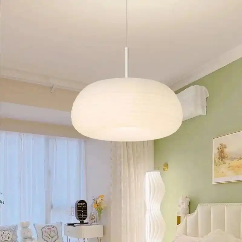 Suspension LED \\"Nordic Stripes Cream & Apples\\"