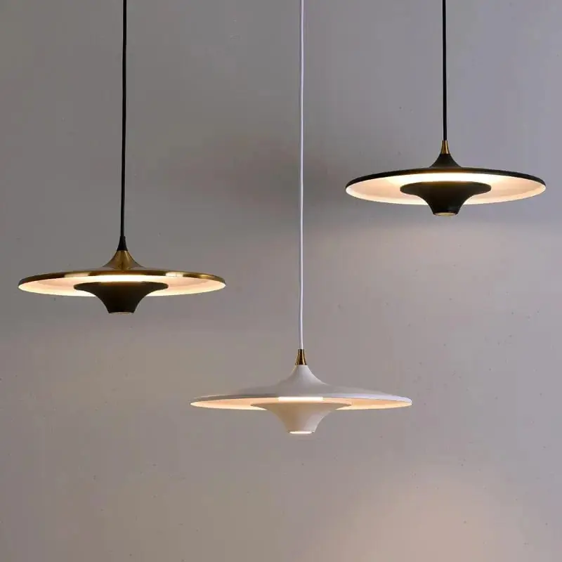 Lustre LED nordique pour table à manger