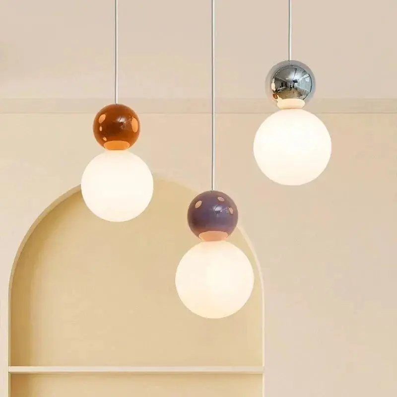 Applique murale LED Macaron en résine - Éclairage design et moderne