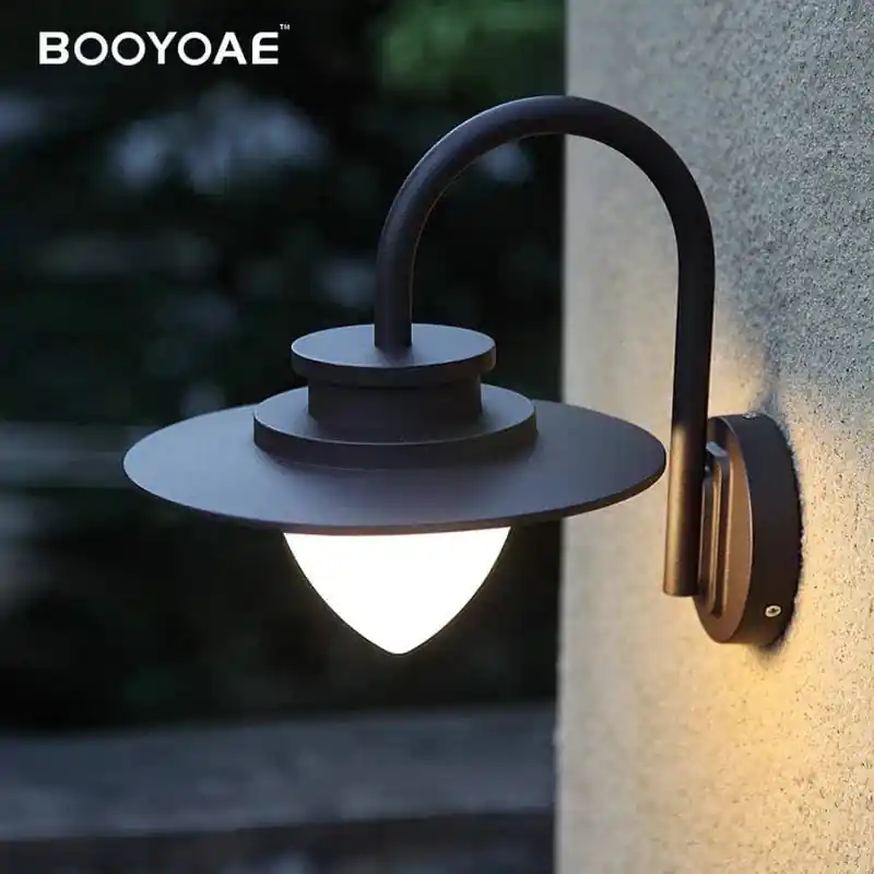 Applique murale extérieure pour lampe de terrasse
