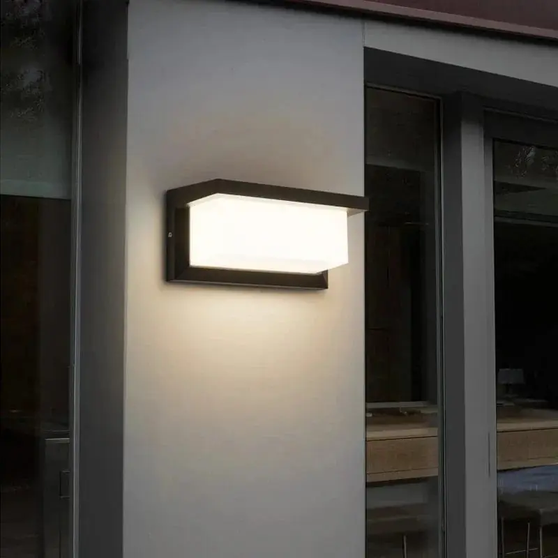 Applique murale LED extérieure - Éclairage mural pour porche, villa et jardin