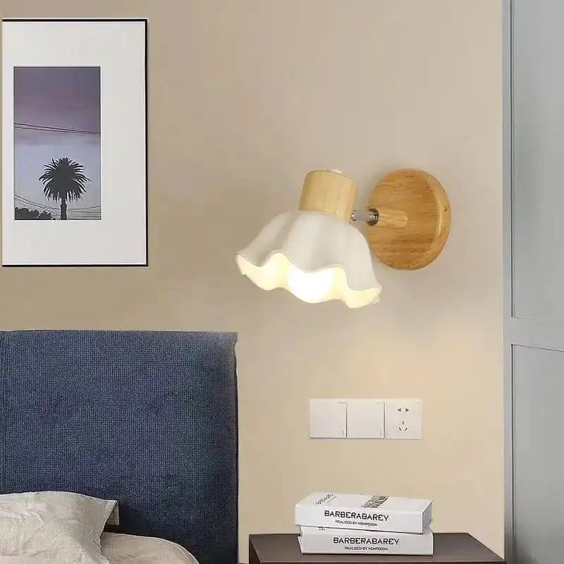 Applique murale LED rotative en céramique - LuminaIlluminate