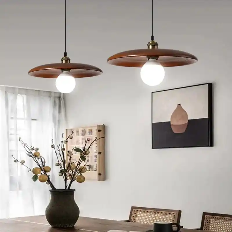 Suspension scandinave en bois massif