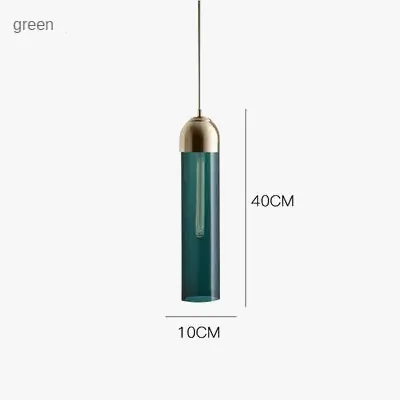 Suspension luminaire design LED en verre nordique, idéal pour un style contemporain.