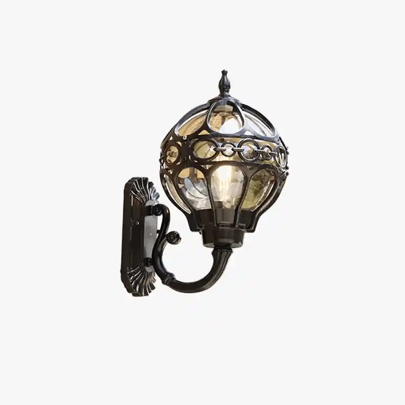 Applique murale étanche rétro pour extérieur et intérieur - Villa, jardin, balcon et allée