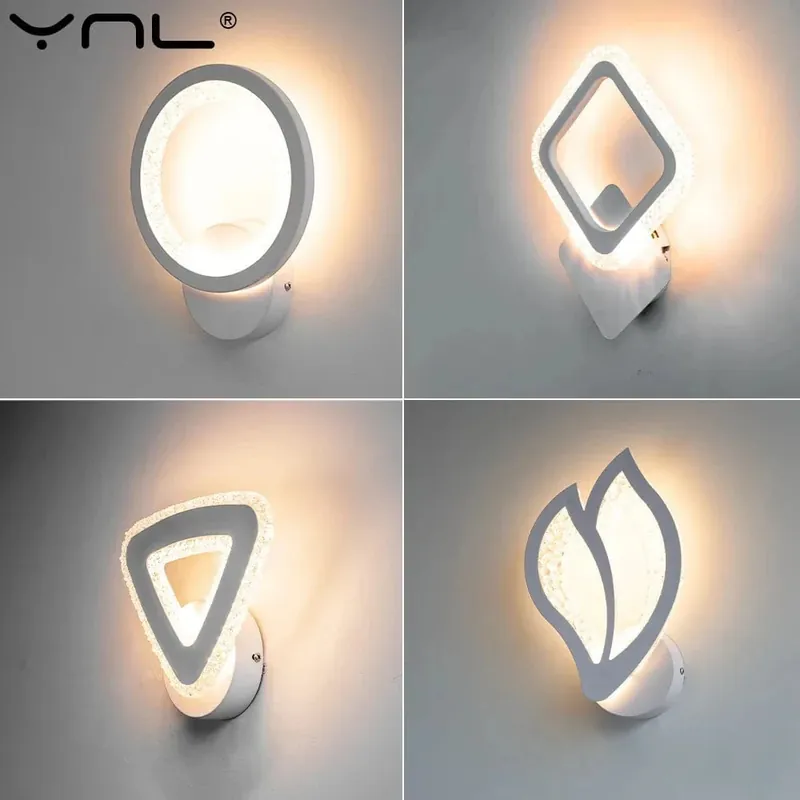 Applique murale LED nordique moderne pour ambiance lumineuse et moderne