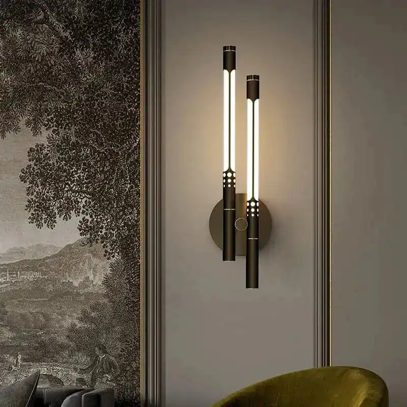 Applique murale LED en cuivre au style nordique Vintage - Collection Luxe Nordico